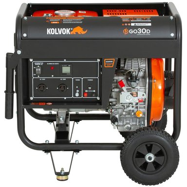 GENERADOR MONOFÁSICO KOLVOK GO30D 3KVA DIESEL - 1