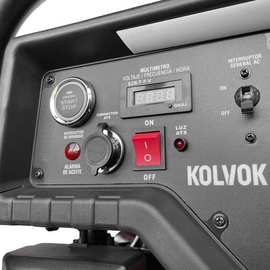 GENERADOR MONOFÁSICO KOLVOK GO70GTA 6.5 KVA GASOLINA - 2