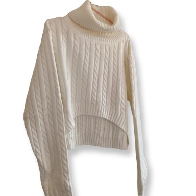 CHALECO CROP TOP BLANCO - 2