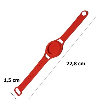 COLLAR GATOS AIRTAG ANTIPÉRDIDA ROJO - 2