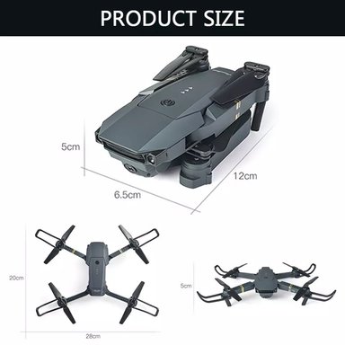 DRON DOBLE CÁMARA 4K WIFI CONTROL REMOTO PLEGABLE - 3