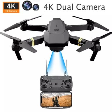 DRON DOBLE CÁMARA 4K WIFI CONTROL REMOTO PLEGABLE - 5