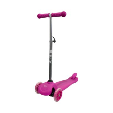 SCOOTER MONOPATIN NIÑO 3 RUEDAS AJUSTABLE 50-70CMS ROSA BEX - 1
