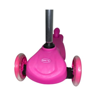 SCOOTER MONOPATIN NIÑO 3 RUEDAS AJUSTABLE 50-70CMS ROSA BEX - 6