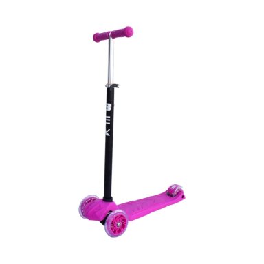 SCOOTER MONOPATIN NIÑO 3 RUEDAS AJUSTABLE 63-86 CMS ROSA BEX - 3