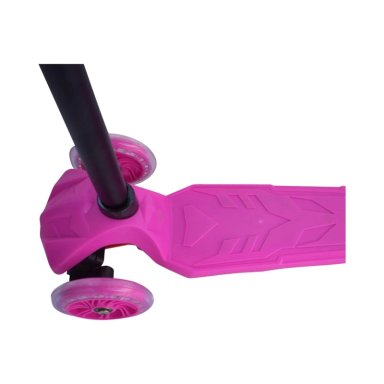 SCOOTER MONOPATIN NIÑO 3 RUEDAS AJUSTABLE 63-86 CMS ROSA BEX - 4