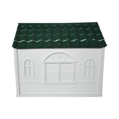 CASA PERRO CP004 COOL PETS GRANDE TECHO VERDE 98X84X82 CM - 6