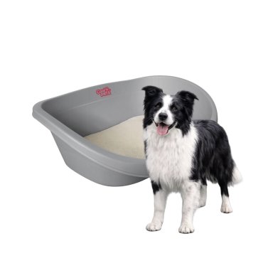 CAMA PERROS GATOS CP012 COOL PETS PLASTICA L CON COJIN 80X55X25 CM - 1