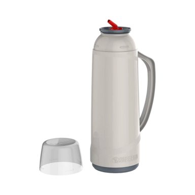 TERMO SOPRANO CON BOQUILLA 1 LITRO GRIS - 2