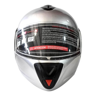 CASCO FULL FACE BX210 TALLA M SILVER BEX CERTIFICADO DOT - 4