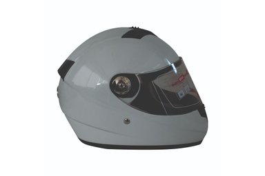 CASCO COMPLETO INTEGRAL CON VENTILACION TALLA L COLOR BLANCO - 3