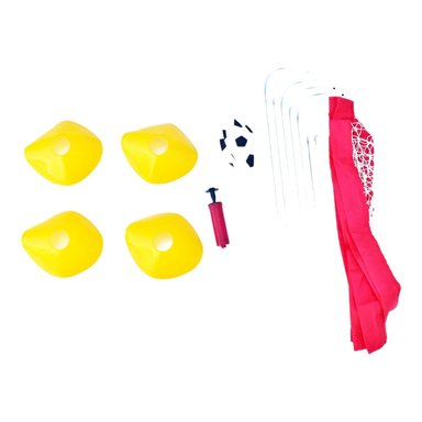 SET ARCO DE FUTBOL + PELOTA + CONOS GAMEPOWER - 2