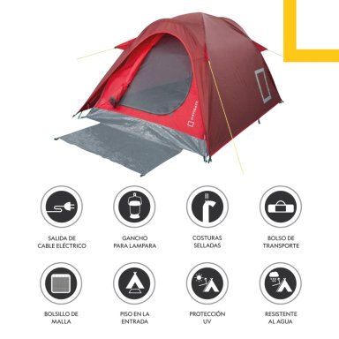 CARPA NATIONAL GEOGRAPHIC PARA 2 PERSONAS CNG205 FRESNO - 3