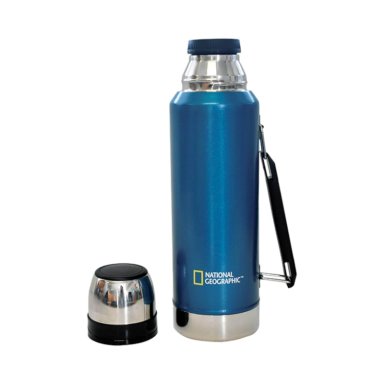TERMO NATIONAL GEOGRAPHIC METÁLICO 1200ML AZUL - 3