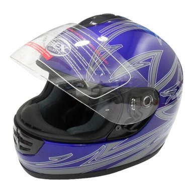CASCO FULL FACE BX190 TALLA M COLOR DEEP BLUE CERTIFICADO - 3