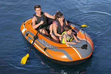 BOTE INFLABLE BESTWAY KONDOR 3000 CON ACCESORIOS - 4