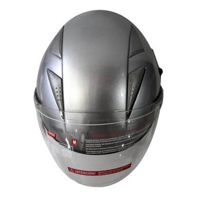 CASCO FULL FACE BX529 TALLA M SILVER CERTIFICADO ECE | BEX - 4