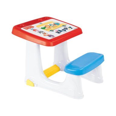 MESA ESCRITORIO CON ASIENTO INFANTIL 74X64X50CM FISHER PRICE - 1