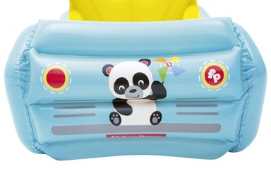 PISCINA DE PELOTAS INFLABLE FISHER PRICE AUTO DE CARRERA - 4