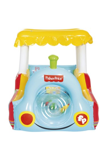 PISCINA DE PELOTAS INFLABLE FISHER PRICE TREN - 3