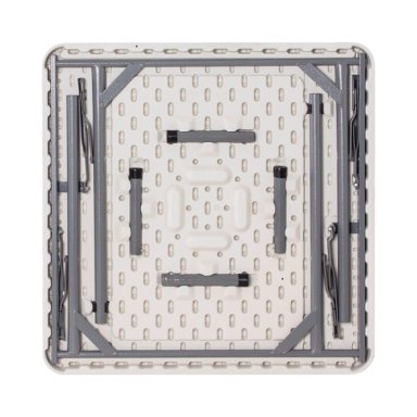 MESA PLEGABLE CUADRADA 70X74CM BLANCA NORTHWEST - 3
