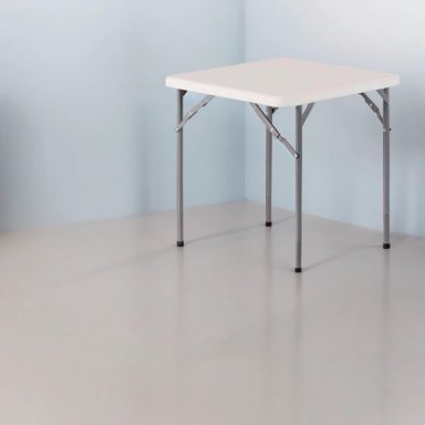 MESA PLEGABLE CUADRADA 70X74CM BLANCA NORTHWEST - 5