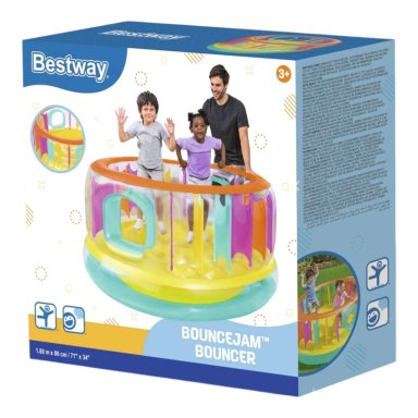 CASTILLO INFLABLE PARA NIÑOS +3 AÑOS 1.80M X 86CM BESTWAY - 3