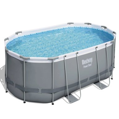 PISCINA BESTWAY OVALADA FILTRO + ACCESORIOS 4.88X3.50X1.07M - 2