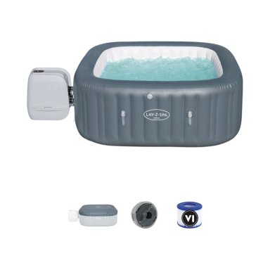 HOT TUB BESTWAY JACUZZI INFLABLE HAWAII HIDROMASAJE 6 PERS 71X180 CM - 1