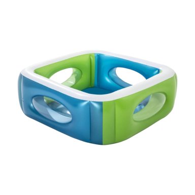 PISCINA INFLABLE BESTWAY CON VENTANA PARA NIÑOS 168X168X56CM - 1