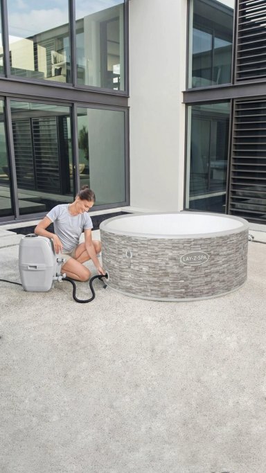 HOT TUB BESTWAY 60027 60X155 CM SPA JACUZZI INFLABLE VANCOUVER 5 PERSONAS - 4