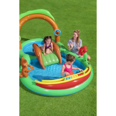 PISCINA Y JUEGOS INFLABLE BOSQUE 2.95X1.99X1.30M BESTWAY - 2