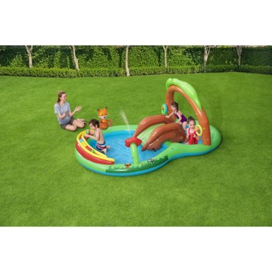 PISCINA Y JUEGOS INFLABLE BOSQUE 2.95X1.99X1.30M BESTWAY - 4