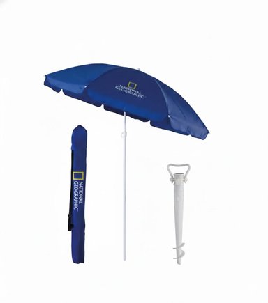 QUITASOL AZUL 190 CMS NATIONAL GEOGRAPHIC - 1