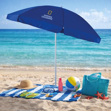 QUITASOL AZUL 190 CMS NATIONAL GEOGRAPHIC - 4
