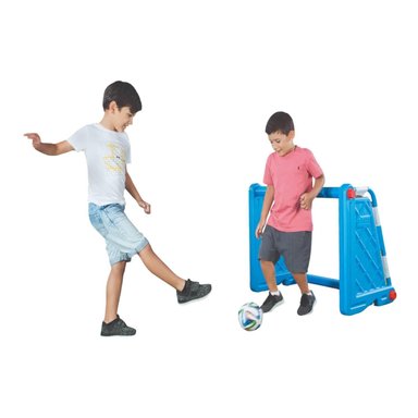 ARCO DE FUTBOL AZUL 100X55X75 CMS DOLU - 2