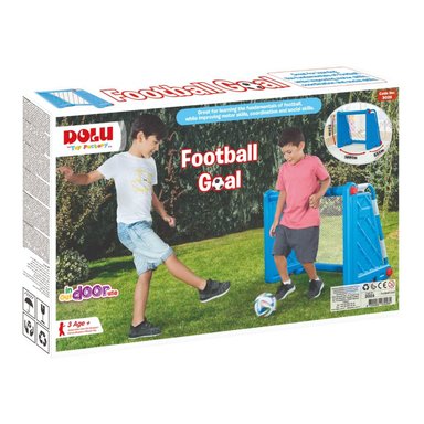 ARCO DE FUTBOL AZUL 100X55X75 CMS DOLU - 3