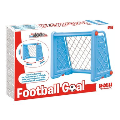 ARCO DE FUTBOL AZUL 100X55X75 CMS DOLU - 4