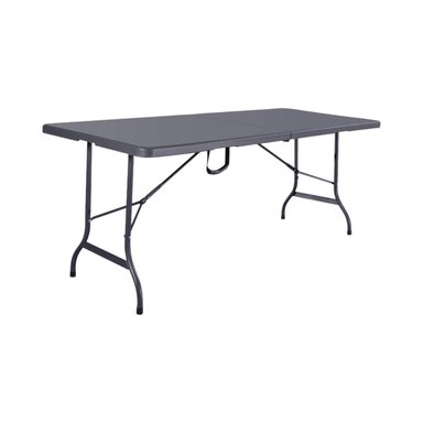 MESA PLEGABLE RECTANGULAR 180X74X74 CMS GRIS NORTHWEST - 1