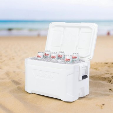 COOLER IGLOO NEVERA HIELERA MARINE PROFILE BLANCO 47 LITROS IG50447 - 2