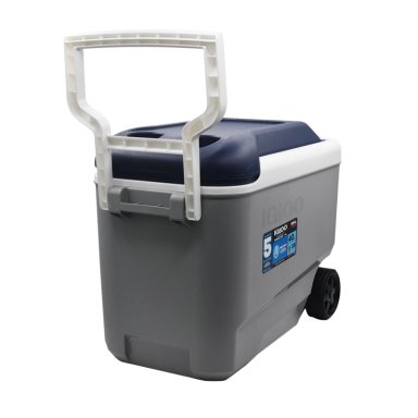 COOLER IGLOO NEVERA HIELERA CON RUEDAS MAXCOLD GRIS 38 LITRO IG34484 - 4
