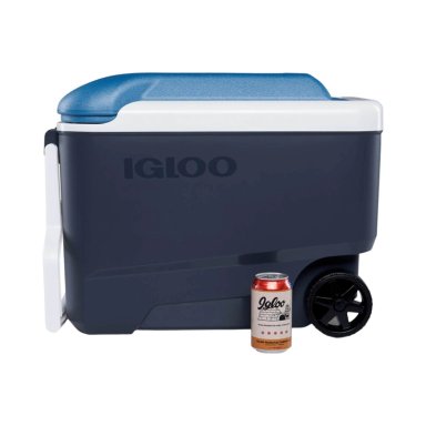 COOLER IGLOO NEVERA HIELERA CON RUEDAS MAXCOLD GRIS 38 LITRO IG34484 - 7