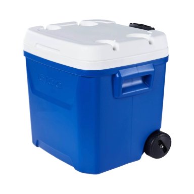 COOLER IGLOO NEVERA HIELERA CON RUEDAS LAGUNA AZUL 57 LITROS IG50238 - 1
