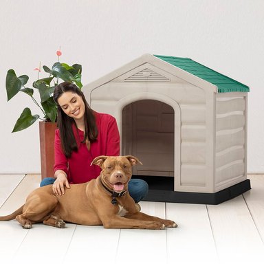 CASA PERRO RX13189 RIMAX GRANDE TECHO VERDE 92X90X89 CM - 4
