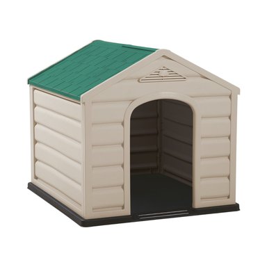 CASA PERRO RX13188 RIMAX PEQUEÑA TECHO VERDE 68X61X58 CM - 1