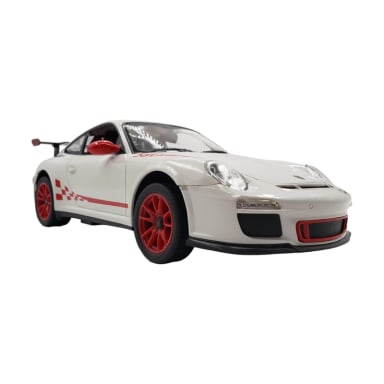 AUTO A CONTROL REMOTO RASTAR RA42800 BLANCO PORSCHE GT3 ESCALA 1:14 - 6