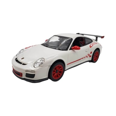 AUTO A CONTROL REMOTO RASTAR RA42800 BLANCO PORSCHE GT3 ESCALA 1:14 - 9
