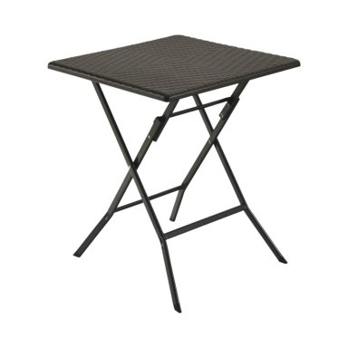SET NORTHWEST ACERO CAFE 2 SILLAS + MESA CUADRADA PLEGABLE 62 CM RATTAN - 2