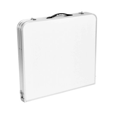 MESA NORTHWEST NW-AL03 PLEGABLE 120X60X69 BLANCO + 4 PISOS ALUMINIO - 2