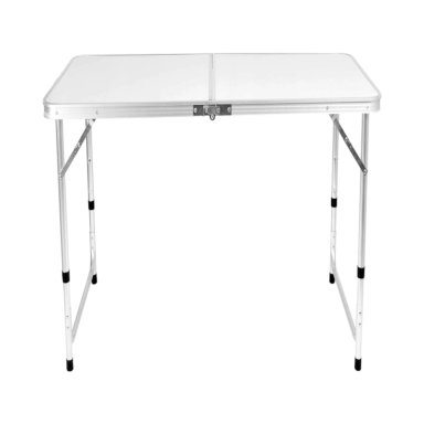 MESA NORTHWEST NW-AL03 PLEGABLE 120X60X69 BLANCO + 4 PISOS ALUMINIO - 4